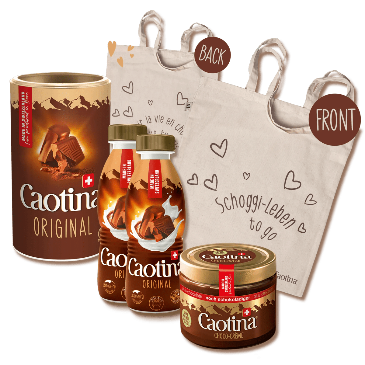 Caotina pour voir la vie en chocolat