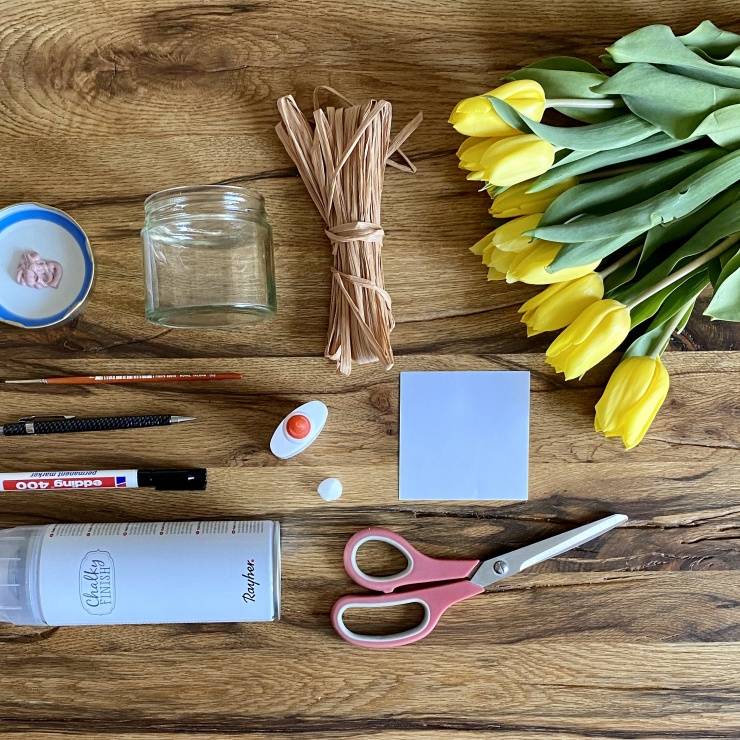 Matérial pour do it yourself Vase De Pâques Caotina