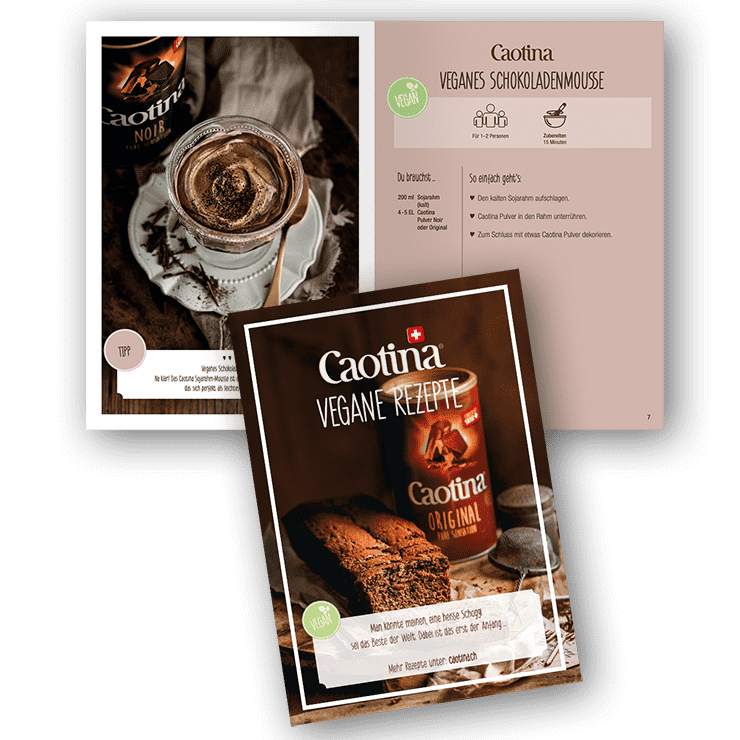 Vegan Caotina Rezeptbuch