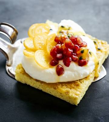 Biscuits exotiques en tranches