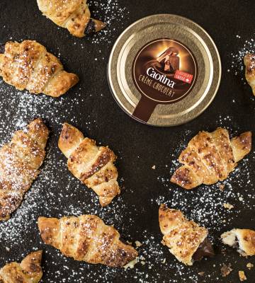 Croissants Caotina Crème Chocolat