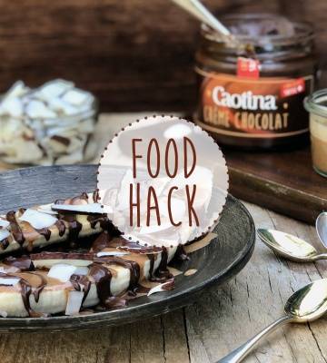 Food Hack: Caotina Bananen-Schiffli