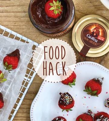 Food Hack: Caotina Schoggi-Früchte