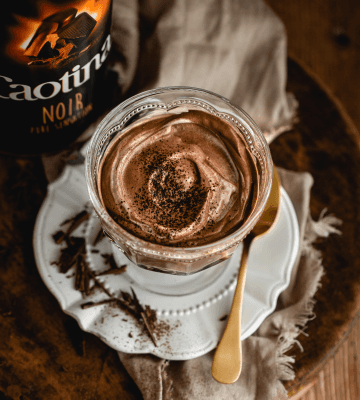 Veganes Caotina Schokoladenmousse