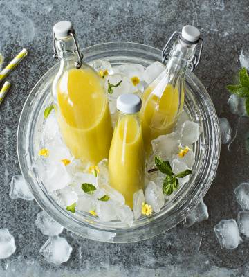 Smoothie Caotina con mango e zenzero