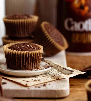 Schoggimuffins mit Caotina Schokolade